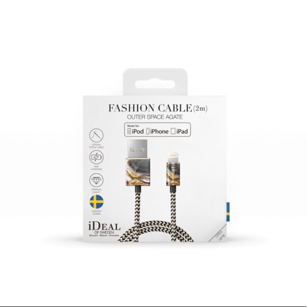 FASHION CABLE, 2M OUTER SPACE AGATE